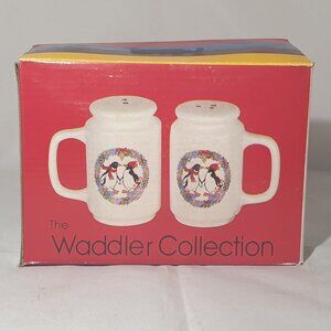 The Waddler Collection Glazed Earthenware Salt / Pepper Shaker Set